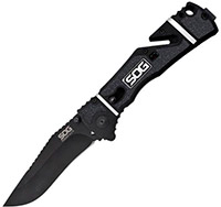 SOG TF102 Trident Elite Black TiNi